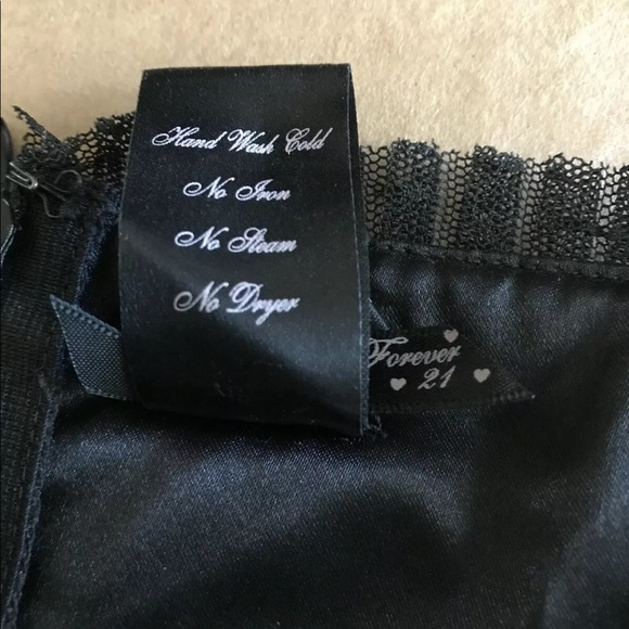 Women’s BLACK DRESS FOREVER 21 TINY STRAP  9 _#90 - Picture 5 of 7